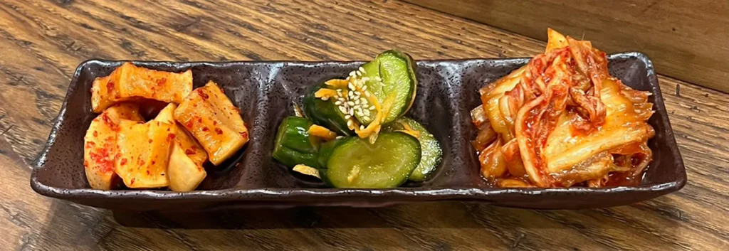 自家製キムチ盛り合わせ